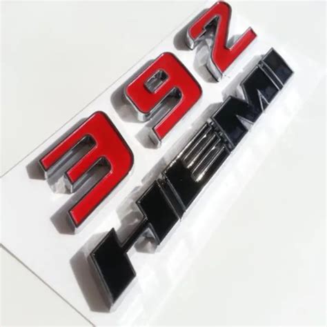 2015 Hot New 392 Hemi Fender Side Badge Emblem For Dodge Challenger Srt