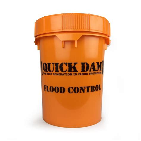 Quick Dam Grab And Go Flood Kit Includes 10 5ft Flood Barriers In