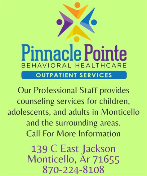 Pinnacle Pointe Behavioral Healthcare Outpatient Services Monticello Live