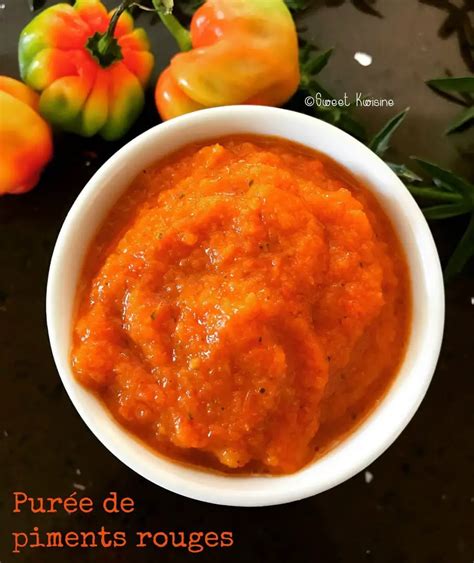 Recette Pur E De Piment Maison Ventana Blog