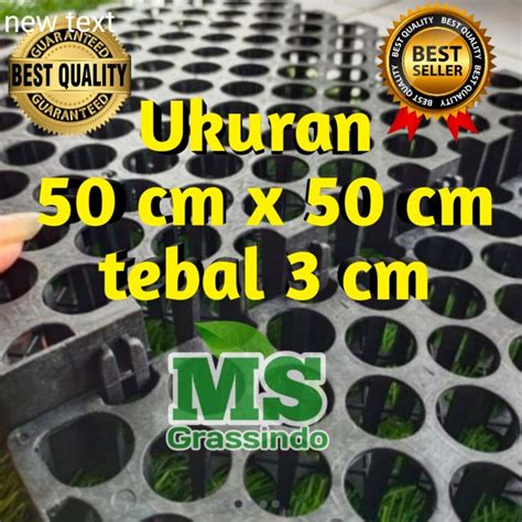 Drainase Rumput Sintetis Ukuran 50 Cm X 50 Cm Tebal 3 Cm Drainase Cell