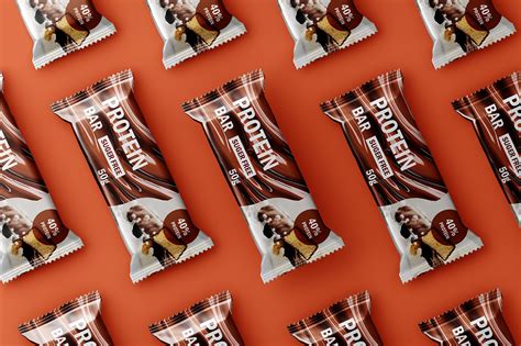 Protein Bar Packaging Design Behance