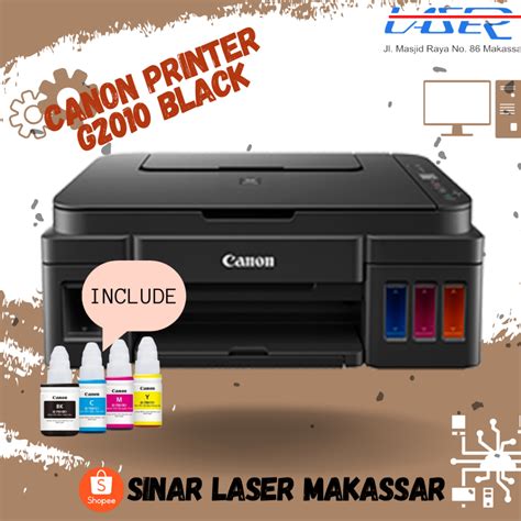 Jual Printer Canon G2010 Multifungsi Garansi Resmi Printer Print Scan Copy Shopee Indonesia