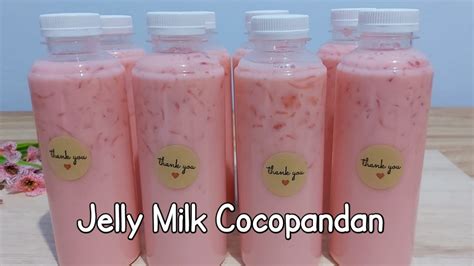 Jelly Milk Cocopandan Minuman Anti Gagal Dan Seenak Itu Youtube