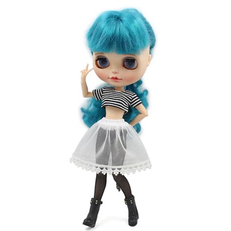 DBS Icy Blyth Doll Licca Tenue Cool Chemise Courte Leggings Noirs