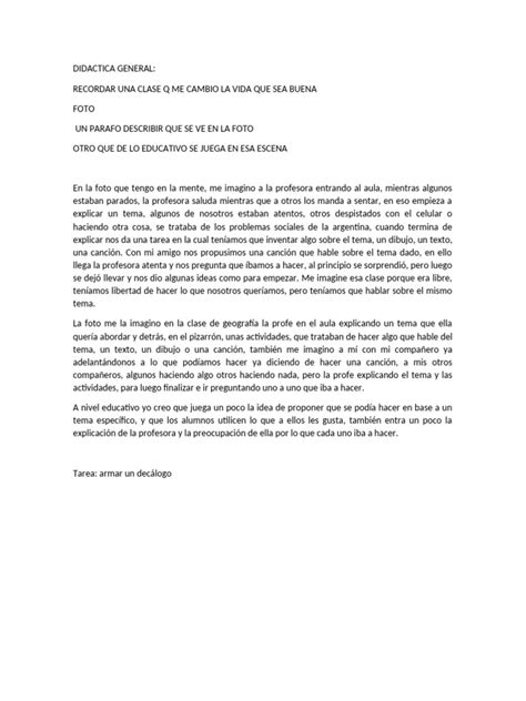 Didactica General Pdf