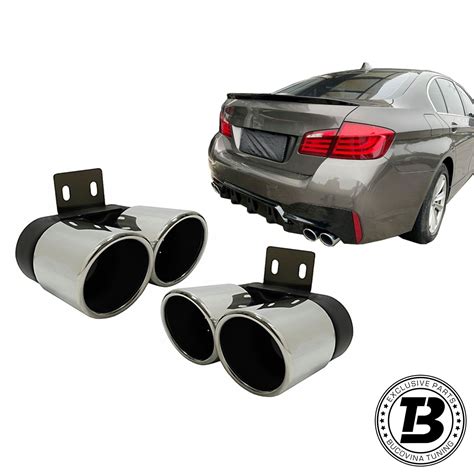 Ornamente Evacuare Compatibile Cu BMW Seria 5 F10 F11 10 17