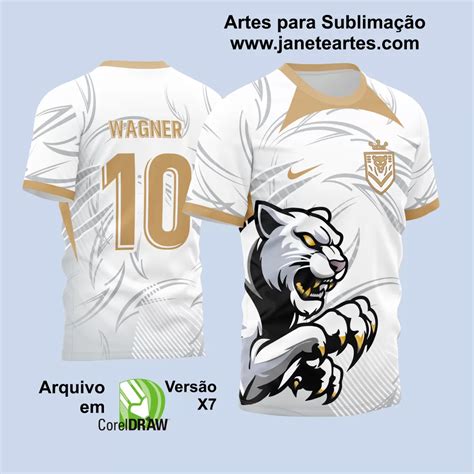 Arte Estampa Camisa Interclasse 2024 Pantera Janete Artes