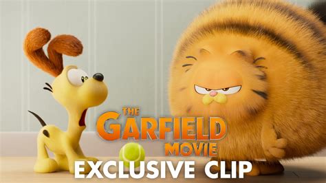 THE GARFIELD MOVIE Clip Garfield Hates Mondays YouTube