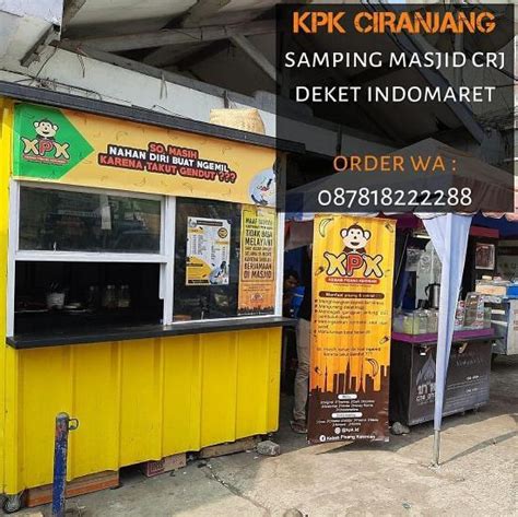 Menu At Kebab Pisang Kekinian Ciranjang Cafe Karangtengah