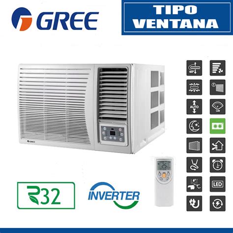 Aire Acondicionado Tipo Ventana Gree Inverter Cold Zero S A C