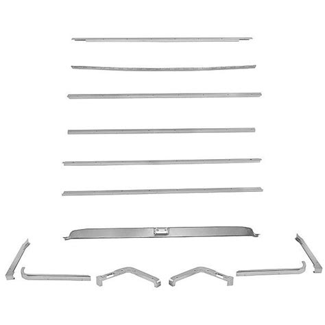 Mustang Molding Fold Down Seat 69 70 13pcs American Car Partner