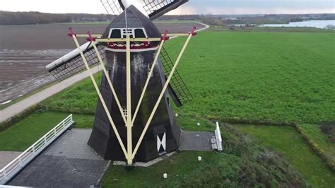 Special Windmill De Grauwe Beer Drone Team Beesel Youtube