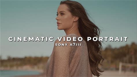 Sony A7iii Cinematic Portrait Video Amber Sydney Miss Grand