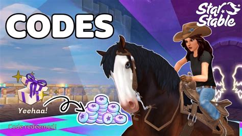 New Star Coins Code Star Stable SSO Codes 2024 YouTube