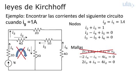 Que Es La Ley De Kirchhoff