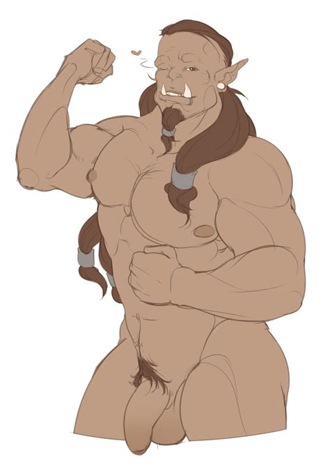 Orc Sketch By Sketchys Hentai Foundry