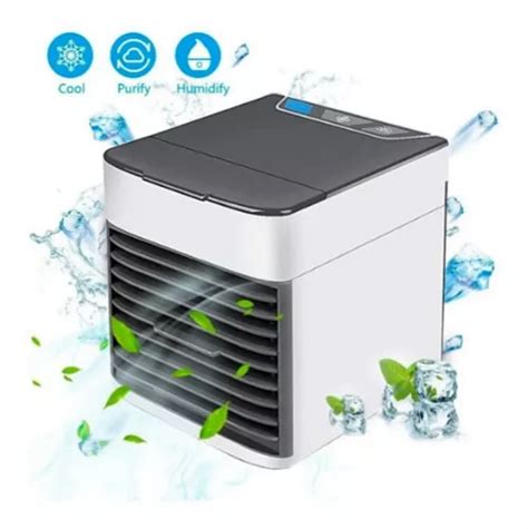 Mini Refrigerador Ar Mesa Purifica 3 Vel Bivolt Usb Economic