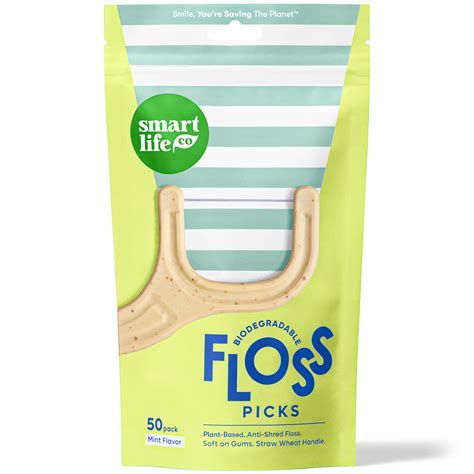 Biodegradable Dental Floss Picks - SmartLifeco