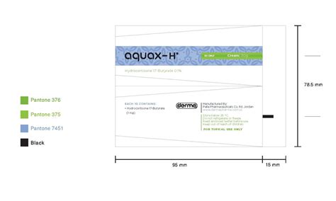 Aquax H Cream Package Insert Prescribing Information