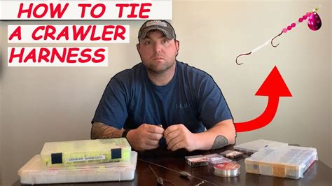 How To Tie A Crawler Harness For Walleye Fishing YouTube