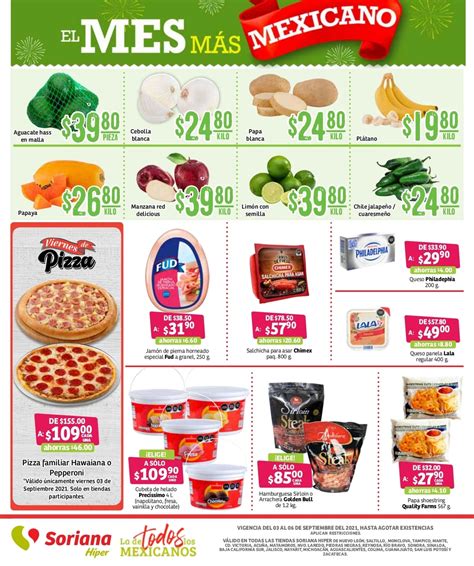 Ofertas Soriana Fin De Semana Al De Septiembre