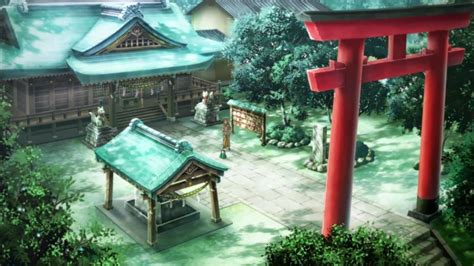 Japanese Anime Temple Wallpapers - Wallpaper Cave