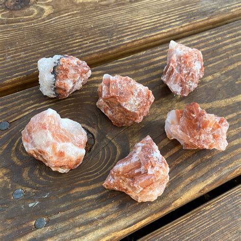 Red Calcite Raw