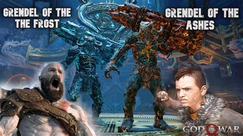 Grendel Of The Ashes And The Frost Boss Fight God Of War Pc Gtx