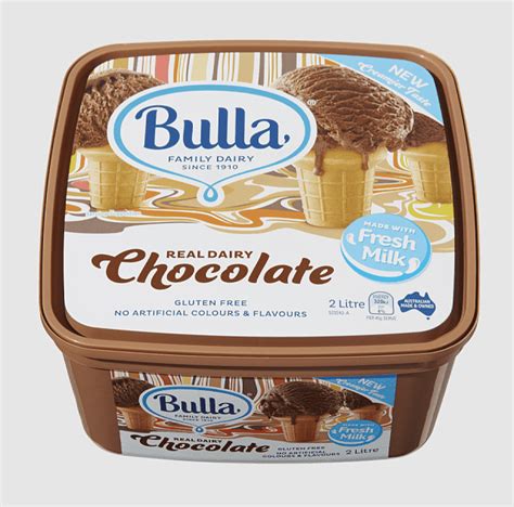 Thickshake Bulla Dairy Foods Peanut Butter Chocolate Spread