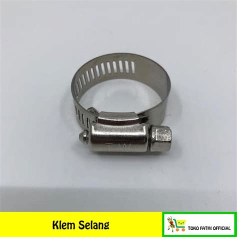 Jual Klem Selang Gas Hose Clamp Indonesia Shopee Indonesia