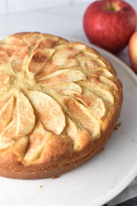 French Apple Cake - The Dizzy Cook