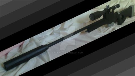 Death Gun L115a3 Sniper Rifle Silent Assassin 14 By Yonato On Deviantart