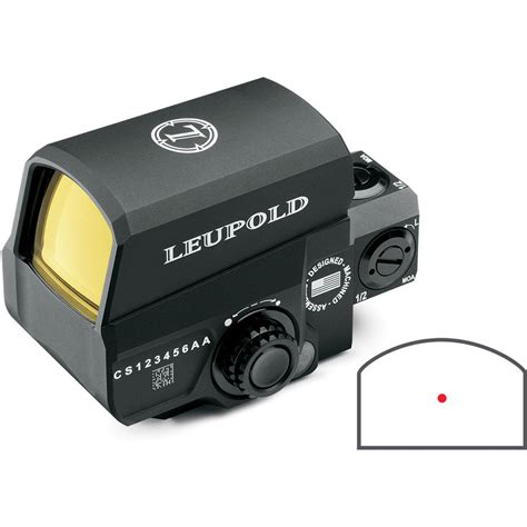 Leupold 1x32 Lco Reflex Sight 1 Moa Red Dot Reticle 119691 Bandh