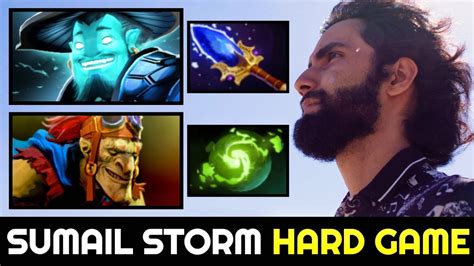 SUMAIL Mid Storm Spirit Hard Game Vs Refresher Batrider YouTube