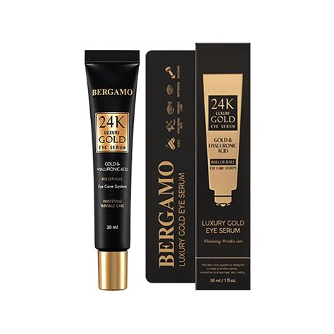 Bergamo Luxury Gold Serum Pod Oczy Ml Piel Gnacja Twarzy