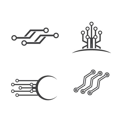 Circuit Logo Design 2034570 Vector Art At Vecteezy