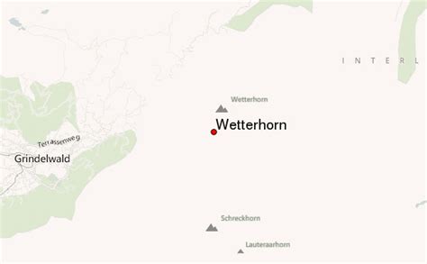 Wetterhorn Mountain Information