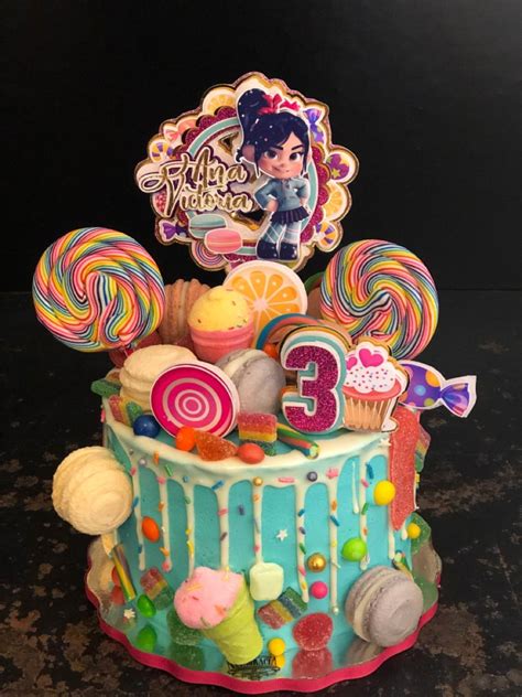 Tarta Vanellope Tartas Vanellope Pasteles NBKomputer