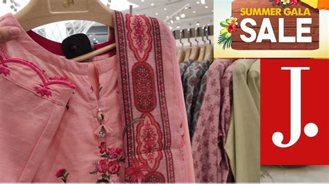 j sale 50 OFF ll J Junaid Jamshed Summer Gala Sale 2024 عید کی تیاری