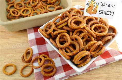 Spicy Pretzels Recipe Easy Pretzel Appetizer Rada Cutlery