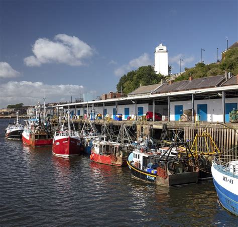 North Shields Fish Quay North Shields Tyne Wear England Uk