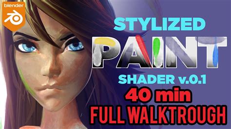 Stylized Painterly Shader Settings And Generators Tutorials Tips