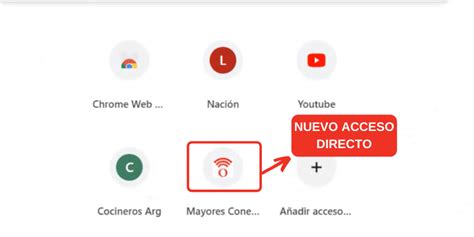 Cómo añadir accesos directos en la página de Google