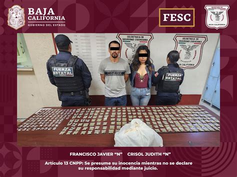 Detiene Fesc A Personas Con Mota Cristal Y Fentanilo The Bajapost