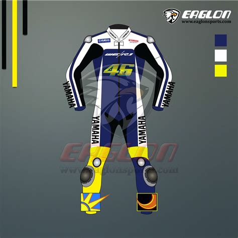 Valentino Rossi WE R1 Yamaha 2015 Leather Race Suit Eaglon Sports