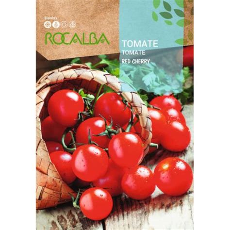 Rocalba Tomate Red Cherry 1g Pack 5 Sobres Con Ofertas En Carrefour