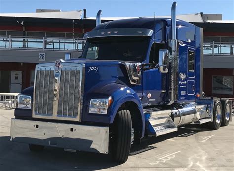 Kenworth Touts Its New W990 Long Hood Tractor As A True Drivers Truck