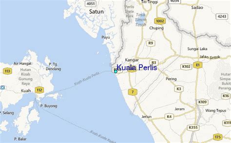 Kuala Perlis Tide Station Location Guide