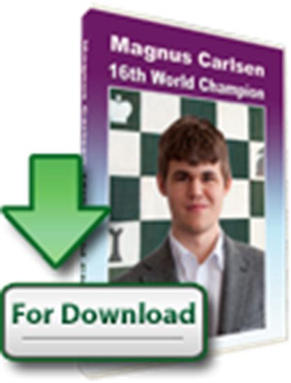 Magnus Carlsen 16 Mistr Světa Šachový Obchod Nejnovější šachové